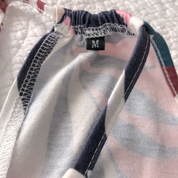 Super cute summer tropical Halter Dress cc - Picture 11 of 12